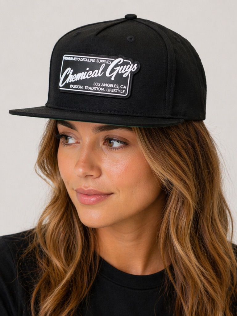 Chemical Guys Car Culture Hat Black White Snapback Trucker Cap Unisex